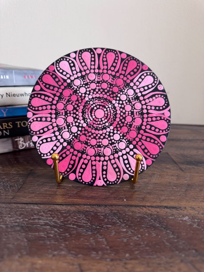 Wooden Board - Pink gradient